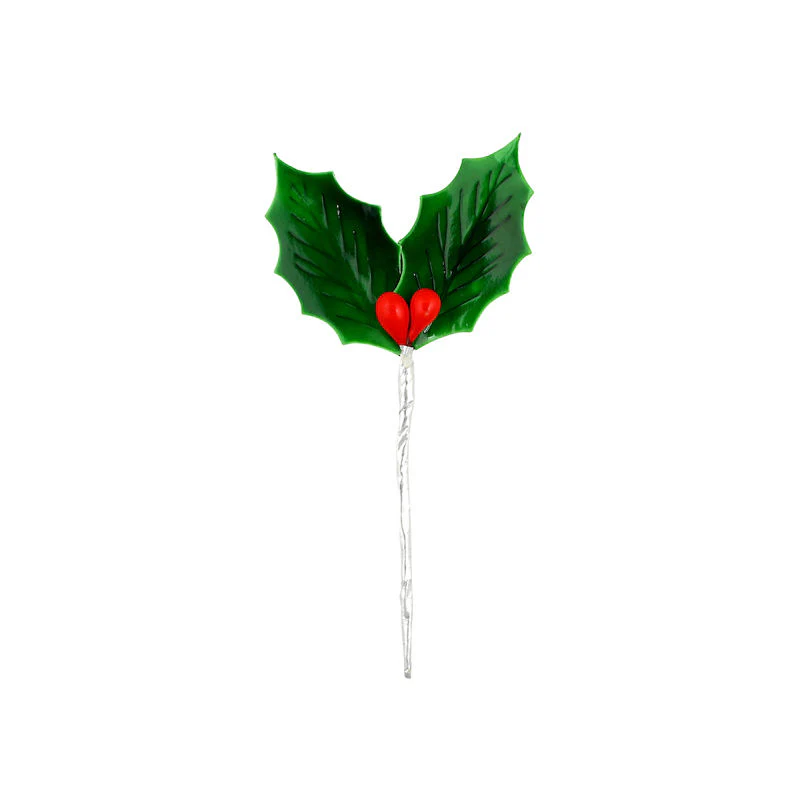 x'mas leaf c081 5pc (#202036)