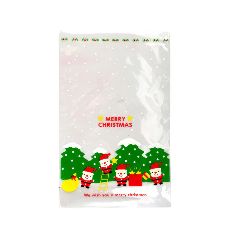 COOKIE BAG X'MAS C243 16X25CM 100PC (#202051) - Image 2