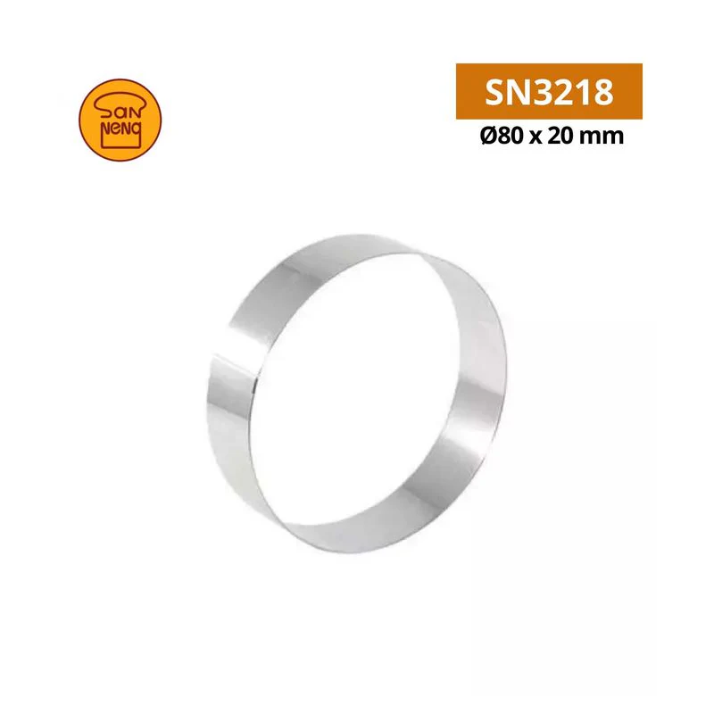 RING ROUND S/S 8X2CM SN3218 (#202792) - Image 2