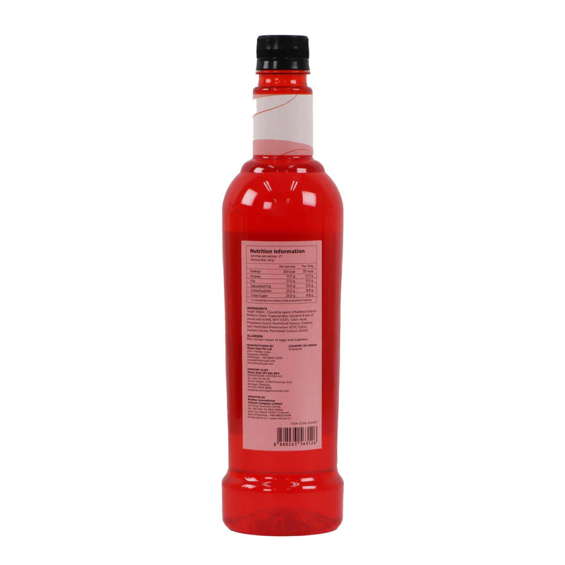 STRAWBERRY FLAVOURED SYRUP 750ML (#203467) - Image 2