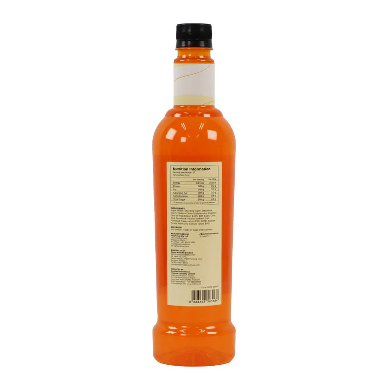 MANGO FLAVOURED SYRUP 750ML (#203471) - Image 2